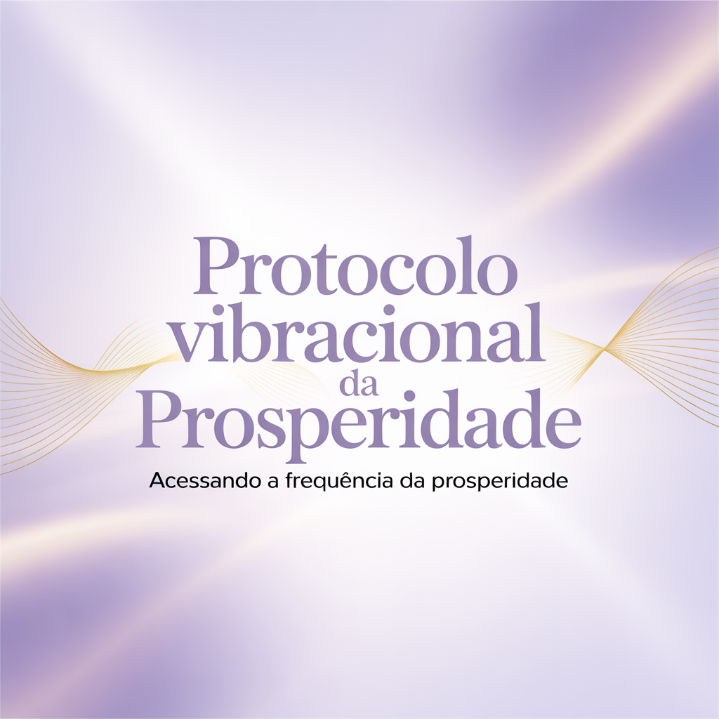 Protocolo Vibracional da Prosperidade - Logo